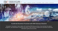 Desktop Screenshot of datacapconsulting.com